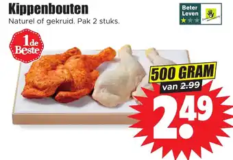 Dirk Kippenbouten 500 GRAM aanbieding