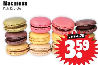 Dirk Macarons Pak 12 stuks aanbieding