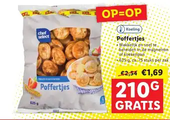 Lidl Poffertjes 210g aanbieding