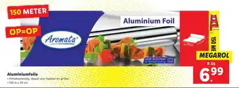 Lidl Aluminiumfolie aanbieding