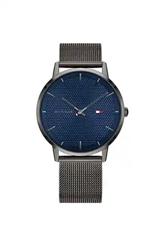 Amazon Tommy hilfiger heren analoog quartz horloge met roestvrijstalen band 1791656 aanbieding