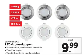 Lidl LED-inbouwlampen aanbieding