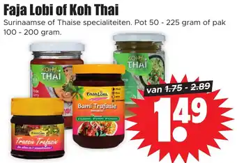 Dirk Faja Lobi of Koh Thai aanbieding