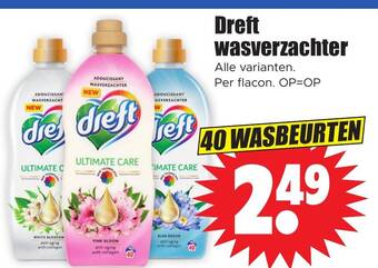 Dirk Dreft wasverzachter aanbieding