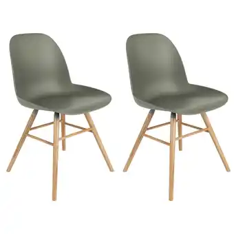 fonQ Zuiver set 2 stoelen albert kuip - groen aanbieding