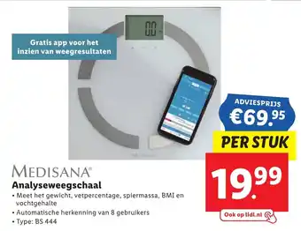 Lidl Analyseweegschaal aanbieding