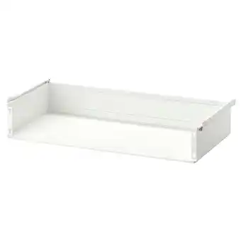 IKEA Hjälpa lade zonder front, wit, 80x40 cm aanbieding