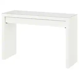 IKEA Malm toilettafel, wit, 120x41 cm aanbieding