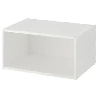 IKEA Platsa basiselement, wit, 80x55x40 cm aanbieding