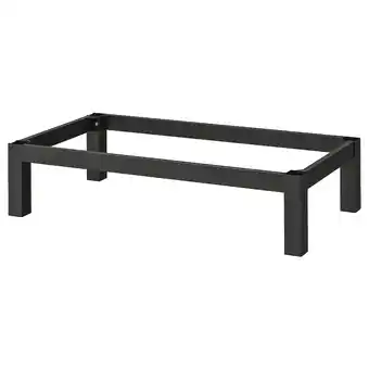 IKEA Kallax onderstel, zwart, 76x39x18 cm aanbieding