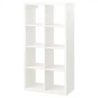 IKEA Kallax open kast, wit, 77x147 cm aanbieding