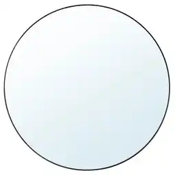 IKEA Lindbyn spiegel, zwart, 110 cm aanbieding