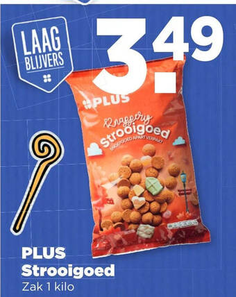 PLUS Strooigoed zak 1 kilo aanbieding