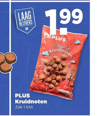 PLUS Kruidnoten Zak 1 kilo aanbieding