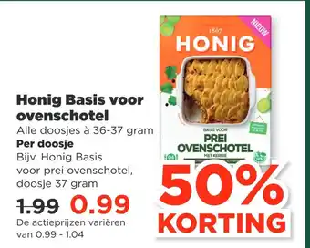 PLUS Honig Basis voor ovenschotel aanbieding