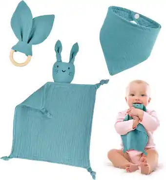 Amazon Vicloon babydekbedden konijn baby deken set, baby dekbedden deken, baby meisje jongen deken, baby peuter knuffel knuffel spee aanbieding