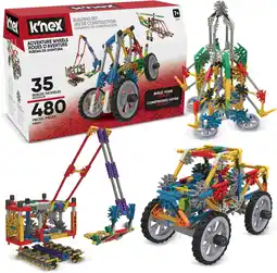 Amazon K'nex 12418 - exclusieve bouwset met 35 imagine-bouwmodellen, educatief speelgoed voor kinderen, 480-delige set voor stem-edu aanbieding