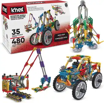 Amazon K'nex 12418 - exclusieve bouwset met 35 imagine-bouwmodellen, educatief speelgoed voor kinderen, 480-delige set voor stem-edu aanbieding