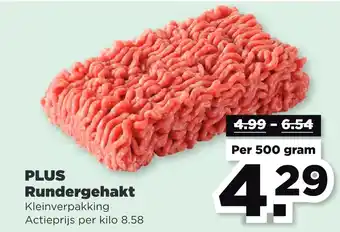 PLUS Plus rundergehakt aanbieding