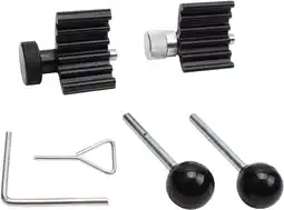 Amazon Cclife 6pcs timing riem wijzigen tool set aanpassing hulpprogramma nokkenas vergrendeling gereedschap sdi tdi 1.2, 1.4, 1.6, aanbieding