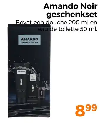 Trekpleister Amando Noir geschenkset aanbieding