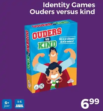 Trekpleister Identity Games Ouders versus kind aanbieding