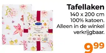 Trekpleister Tafellaken aanbieding