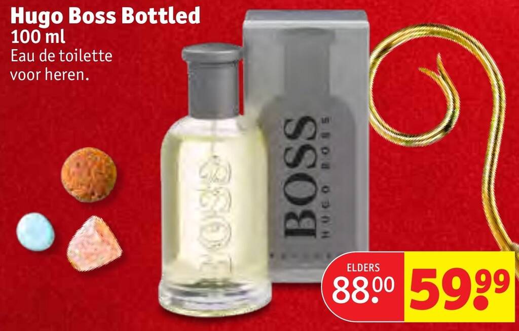 Hugo boss bottled 100 ml clearance aanbieding