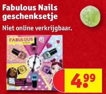 Kruidvat Fabulous Nails geschenksetje aanbieding