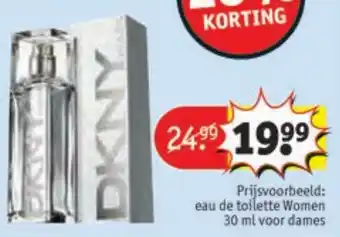 Kruidvat DKNY Women 30 ml voor dames aanbieding