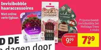 Kruidvat Invisibobble haaraccessoires aanbieding