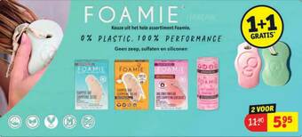 Kruidvat Keuze uit het hele assortiment Foamie. aanbieding