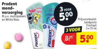 Kruidvat Prodent mondverzorging aanbieding