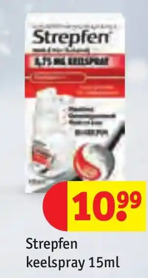 Kruidvat Strepfen keelspray 15ml aanbieding