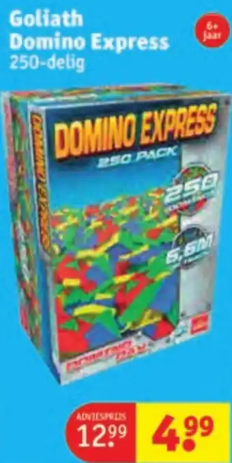 Kruidvat Goliath Domino Express 250-delig aanbieding