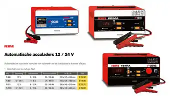 Toolspecial Ferve Automatische Acculaders 12/24V | F-908 aanbieding