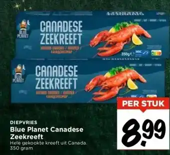 Vomar Voordeelmarkt Blue planet canadese zeekreeft aanbieding