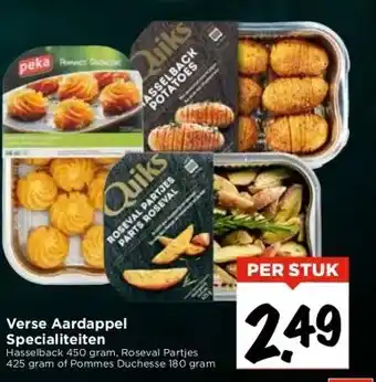 Vomar Voordeelmarkt Verse aardappel specialiteiten aanbieding