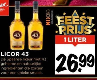 Vomar Licor 43 aanbieding