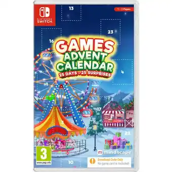 Intertoys Games advent calendar - code in a box nintendo switch aanbieding