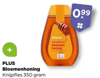 PLUS Plus bloemenhoning aanbieding