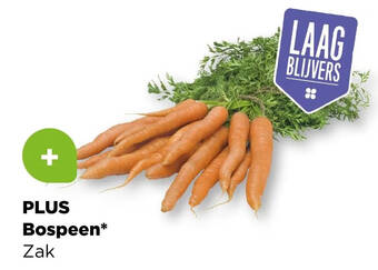 PLUS Plus bospeen* aanbieding