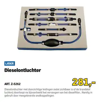 Toolspecial Laser Dieselontluchter | Z-5262 aanbieding