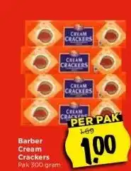 Vomar Voordeelmarkt Barber cream crackers aanbieding