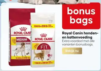 Pets Place Royal canin hondenen kattenvoeding aanbieding