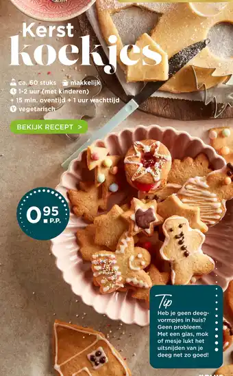 PLUS Kerst koekjes aanbieding