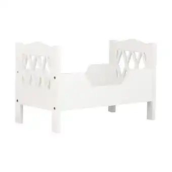 Babypark Cam cam copenhagen harlequin poppenbed - white aanbieding