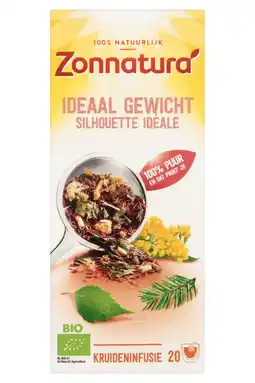 De Online Drogist Zonnatura thee ideaal gewicht bio aanbieding