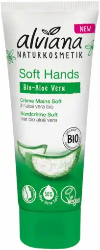 De Online Drogist Alviana handcrème soft hands aanbieding