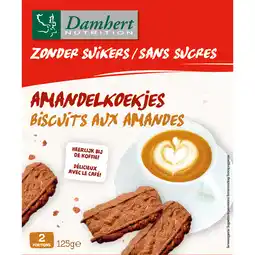 De Online Drogist Damhert zonder suikers amandelkoekjes aanbieding